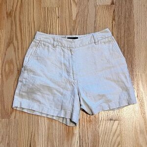 Linen shorts size 2